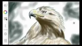 Drawing the Golden Eagle on Samsung Galaxy note