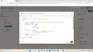 Oracle APEX Dynamic Content Region
