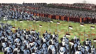 ТЕВТОНСКИЙ ОРДЕН VS ВЕЛИКОЕ КНЯЖЕСТВО ЛИТОВСКОЕ | 20 000 ЮНИТОВ - Cinematic Battle
