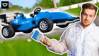 We Paint Our Own F1 Car!