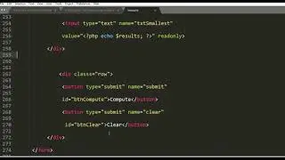 Finding the Smallest Number in PHP
