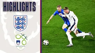 ⏮️ England Top Group C | England v Slovenia | UEFA Euros 2024 | Highlights