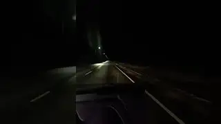 трасса, ночь