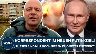 UKRAINE-FRONT: Wanner vor Ort in Pokrowsk! Diese Stadt wird Russland als nächstes ins Visier nehmen