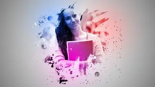 Photoshop CS6: Simple Paint Splash/Splatter Effect | Tutorial