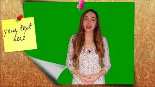 Folded Page Effect (psd + green screen)