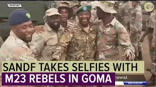 SADC Troops Make Peace with M23. The Rebels gifted heavy weaponry