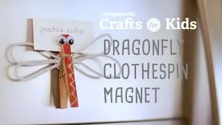 Dragonfly Clothespin Magnet | Crafts for Kids | PBS KIDS for Parents
