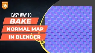 How to Bake the Normal Map in Blender || Blender 3.2