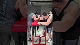 ARM WRESTLER VS STRONG MAN