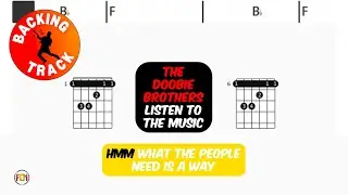 DOOBIE BROTHERS Listen to the music BACKING TRACK FCN GUITAR CHORDS & LYRICS