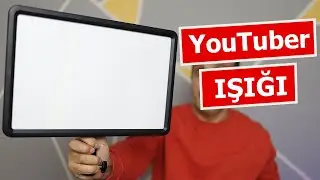 Videolar için yeni ışık aldım! Çok güzel oldu | Godox LEDP260C