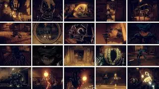Bendy and the Dark Revival - All Jumpscare Scenes