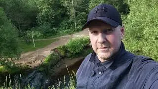 Самокат на водопад
