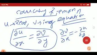 Analytic Function||introduction to cauchy rieman equation||#Complex#Physics#Mathematical physics