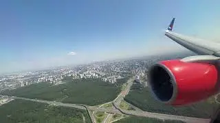 Посадка во Внуково (UUWW), рейс из Антальи (LTAI) | B757-200 Azur air | 29.06.24