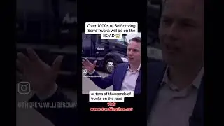 Self driving semi truck 