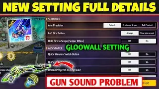 Free Fire New Control Setting After Ob48 Update | New Setting Full Details Free Fire | FF Setting