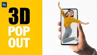 3D POP OUT Effect in Photoshop in 1 MINUTE