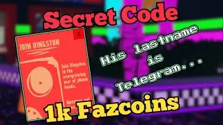 Secret Code & How to Get! | FNAF: Tower Defense! | Roblox