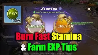 Dragon Nest 2 Evolution Burn Fast Stamina & Farm EXP Tips