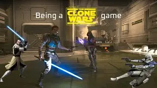 Jedi Survivor being a Clone Wars series for 3 minutes