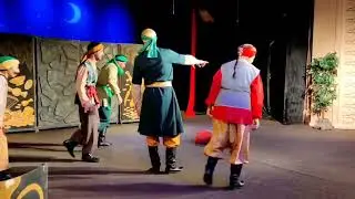 на сцене Кабардинского театра спектакль-сказка 