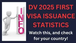 DV 2025 First Visa Issuance Statistics Available