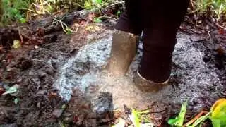 Rubber boots in mud 29 08 13