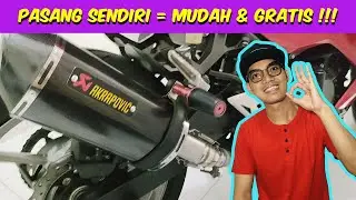 Cara Pasang Knalpot Slip On Akrapovic - All New Ninja 250 Fi