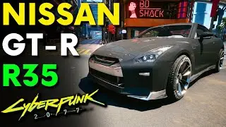 Cyberpunk 2077 - Nissan GT-R R35 Car Mod