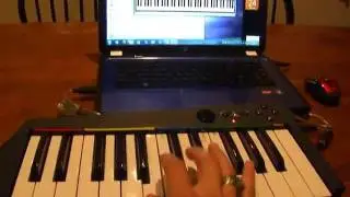 How to connect Rockband KEYBOARD MIDI to PC laptop