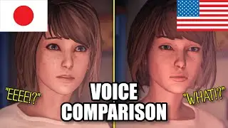 Japanese vs English VOICE COMPARISON | Life is Strange