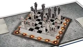 Harry Potter: The Pop-Up Wizard Chess Set