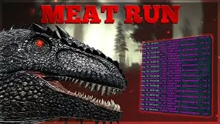 ARK | Meat Running a tribe that meshed us!