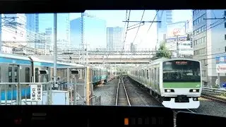 【4K60fps前面展望】山手線外回り 一周 池袋～池袋 Yamanote Line cab view