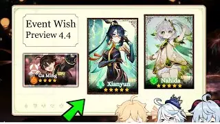 (UPDATED) Version 4.4 Banners & Reruns - Nahida  Rerun | Genshin Impact