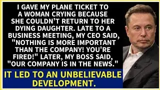 I gave my ticket to a woman missing her daughter's last moments, got fired, then our story hit news.