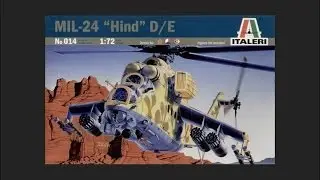 Italeri 1/72 Mil-24 