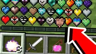 CONSEGUI NOVOS CORAÇÕES COM PODERES DE MOBS NO MINECRAFT!!