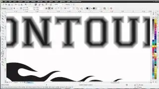 CorelDRAW X6 for Beginners the Contour Tool