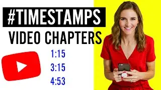 NEW! How to Add Chapters to Your YouTube Videos Using Timestamps / Timecodes (genius) - WATCH THIS