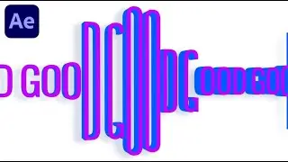 Creative Text Animation In Adobe After Effects - After Effects Tutorial - No Plugins.