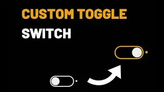 Create a Custom Toggle Switch with Pure CSS Tutorial in Hindi CodingWithFun (2020)