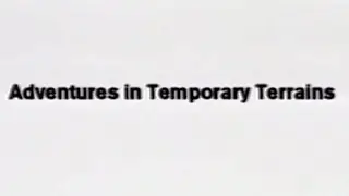 Adventures In Temporary Terrains (VHS, Sabotage / Subetage Rec. 2000)