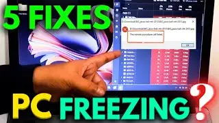 How to Fix PC Freezing Problem Windows 10/11 (5 FIXES) 🚀