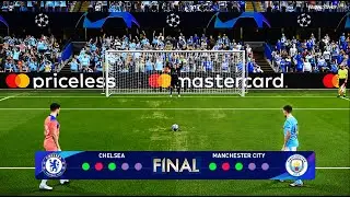 PES 2021 | Chelsea vs Manchester City | UEFA Champions League Final | Penalty Shootout | Gameplay PC