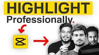 Create professional highlight effects in capcut MOBILE ft. Dhruv rathee