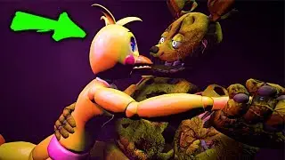 СПРИНГТРАП ЦЕЛУЕТ ЧИКУ из FNAF !!! КАК СДЕЛАТЬ FNAF не СТРАШНЫМ !!!