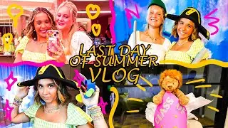 Last Day of Summer Vlog + Day in the life (prep for back to school) 